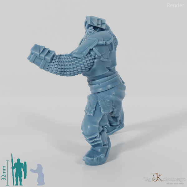 Modularer Ork-Speerkämpfer A