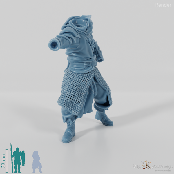 Modularer Menschen-Waldläufer C (Gonthan)