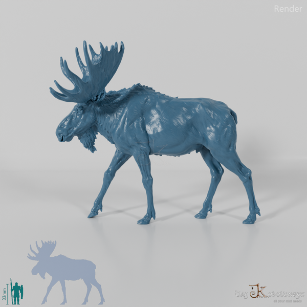 Hirsch - Elch - Bulle 01