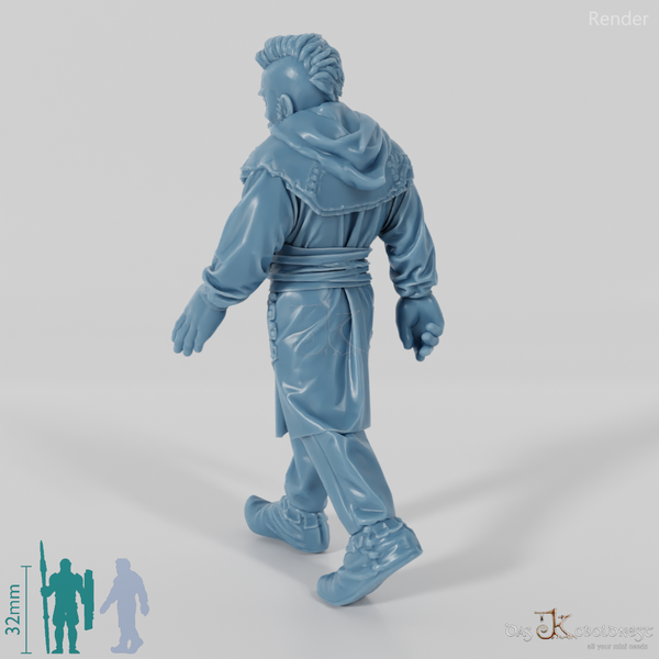 Nordischer Dorfbewohner