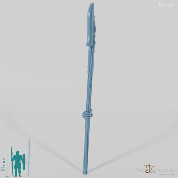 Menschen-Stangenwaffe A mit Hand (Gonthan)