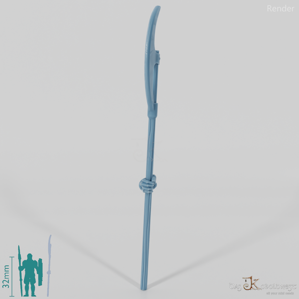 Menschen-Stangenwaffe B mit Hand (Gonthan)