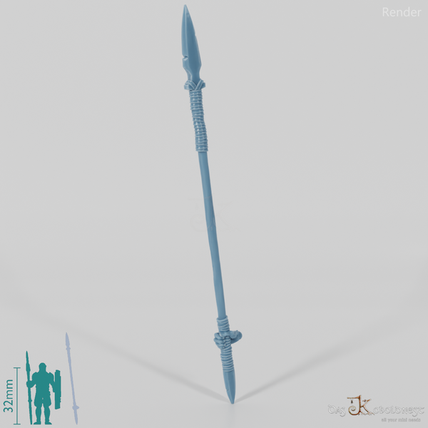 Ork-Stangenwaffe C mit Hand
