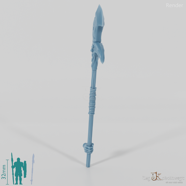 Ork-Stangenwaffe G mit Hand