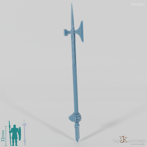 Menschen-Mordaxt mit Hand (Gonthan)