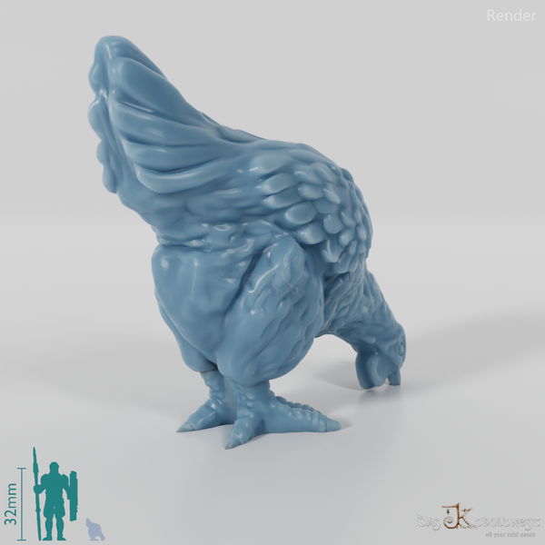 Huhn - Pickendes Haushuhn