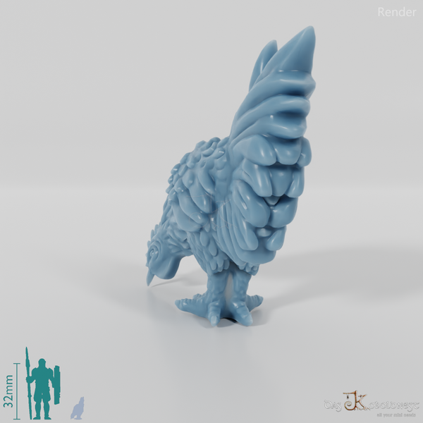 Huhn - Pickender Hahn