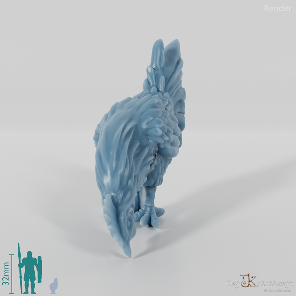 Huhn - Pickender Hahn