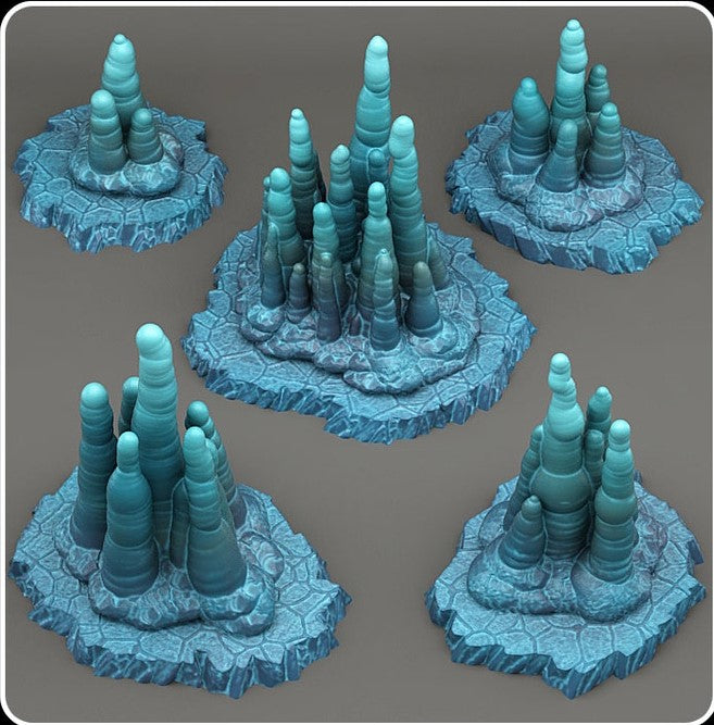 Eisstalagmiten