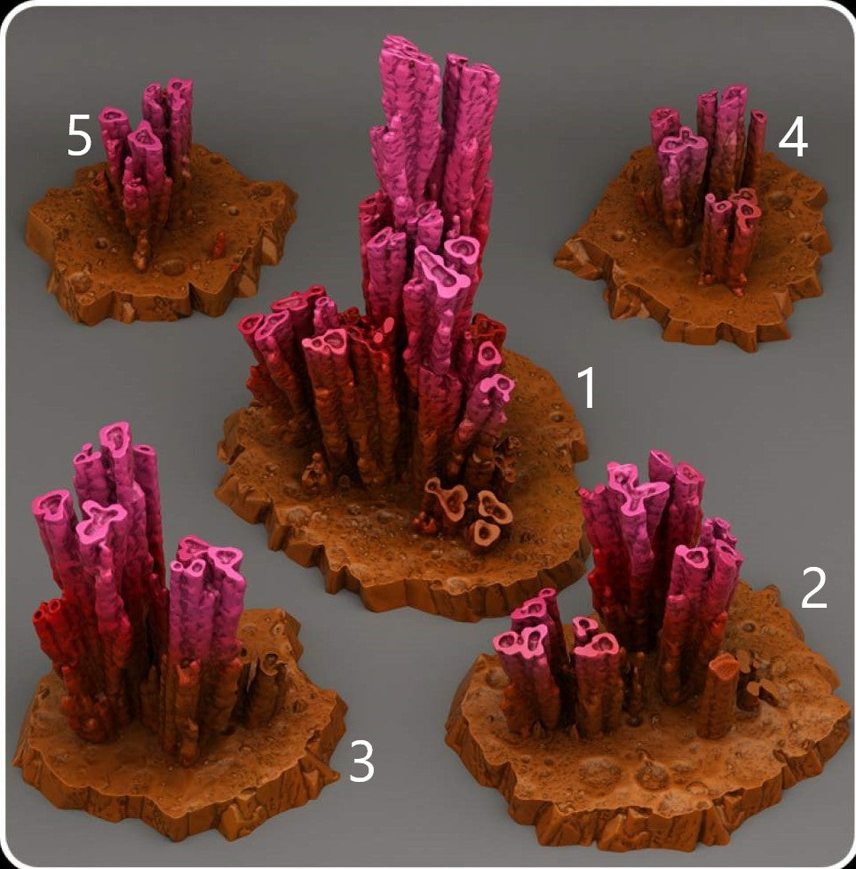 Parasitierende Stalagmiten