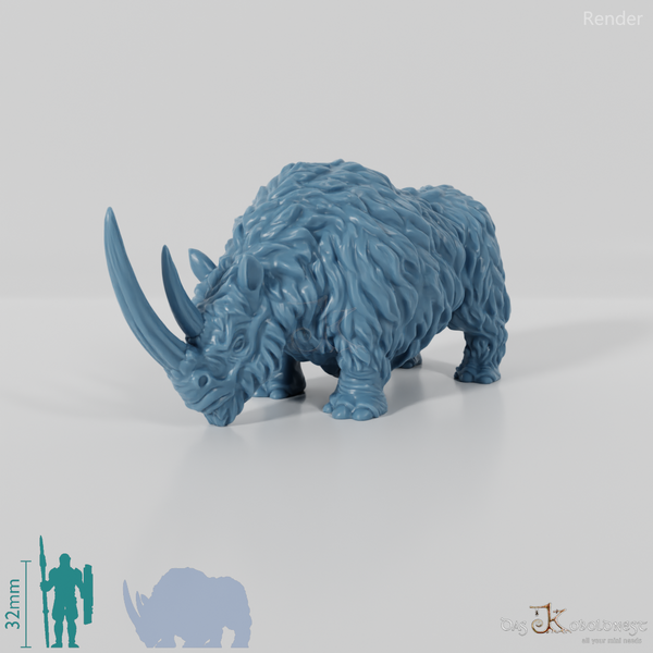 Coelodonta - Zottiges Wollnashorn