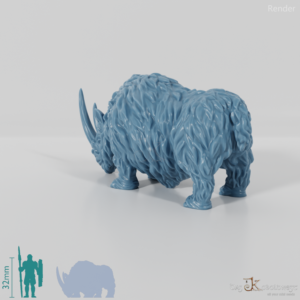 Coelodonta - Zottiges Wollnashorn