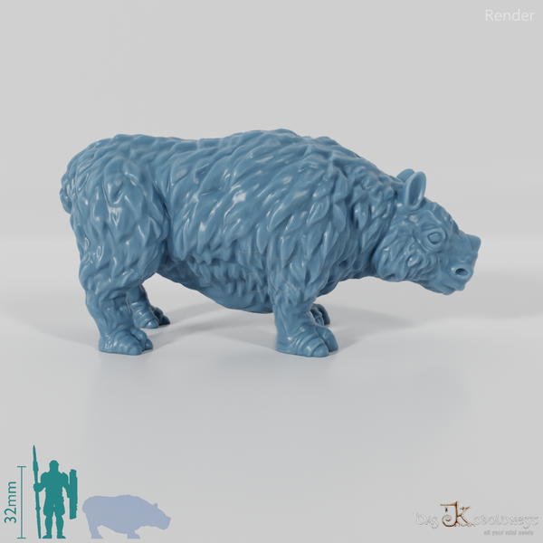 Coelodonta - Jugendliches Wollnashorn