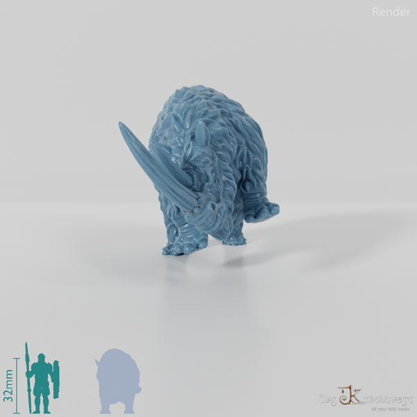 Coelodonta - Wütendes Wollnashorn