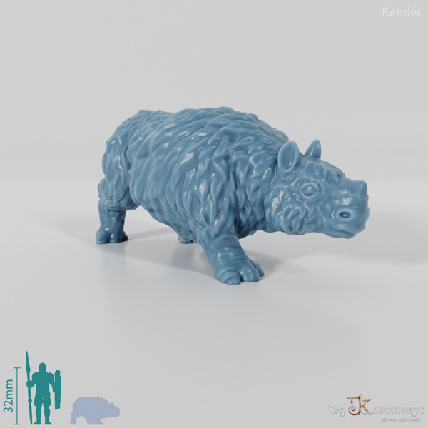 Coelodonta - Wollnashornkalb