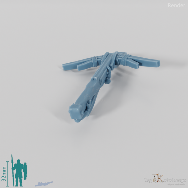 Halbork-Armbrust B mit Händen