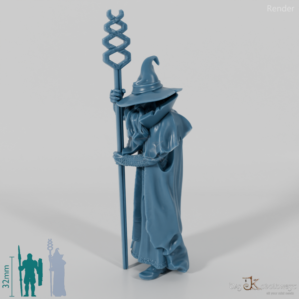 Saligastir, Weißer Zauberer im Exil