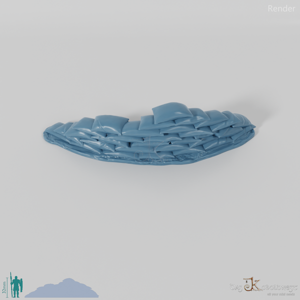 Sandsackbarrikade 02