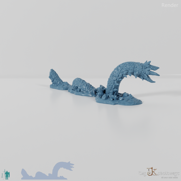 Grabender Wüstenwurm