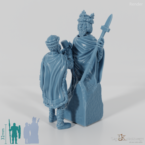 Arbeitender Bildhauer