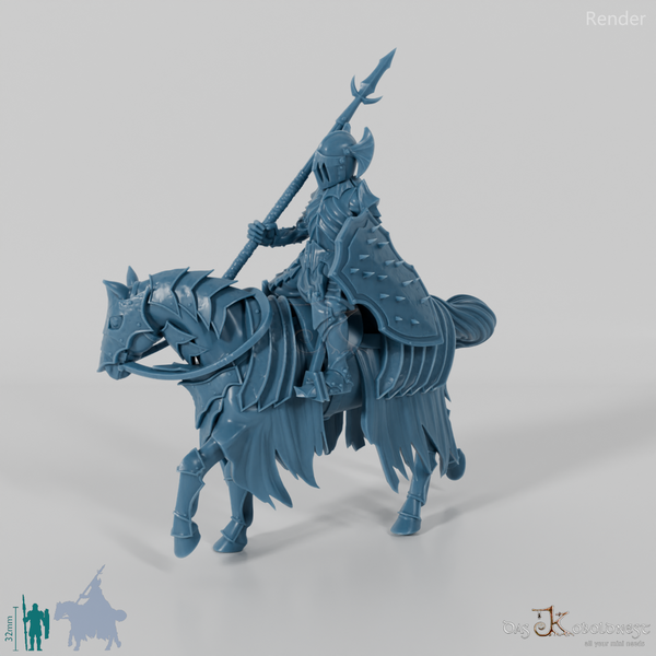 Schattenritter C auf Kriegspferd