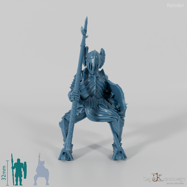 Schattenritter C auf Kriegspferd