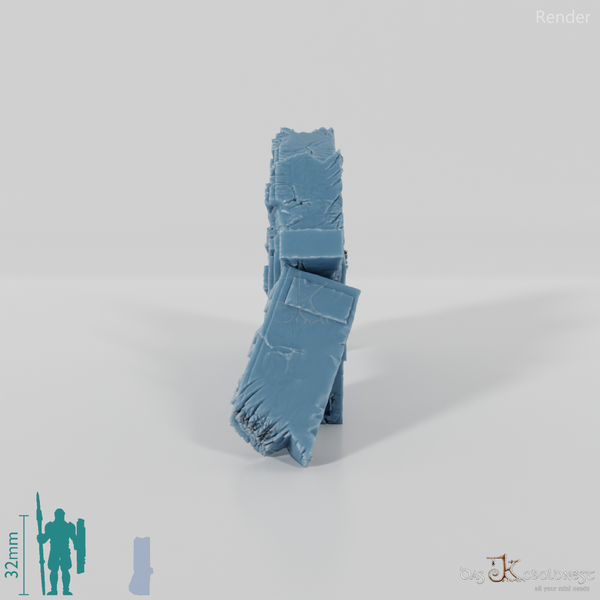 Regal - Kollabiertes Steinregal