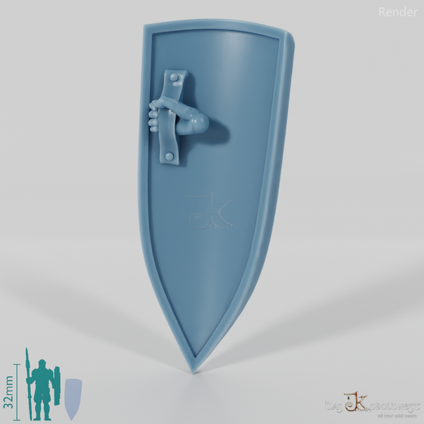 Geister-Schild B mit Hand