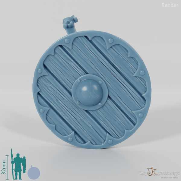 Reitervolk-Rückenschild