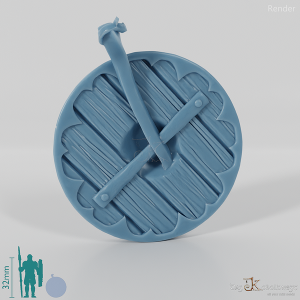 Reitervolk-Rückenschild