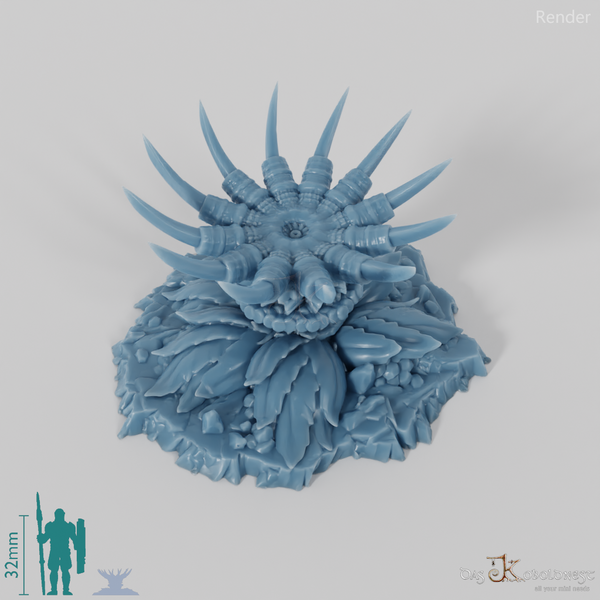 Dornige fleischfressende Pflanze