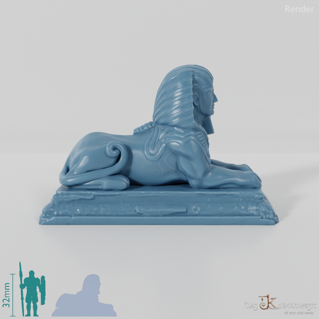 Statue - Sphinx 01