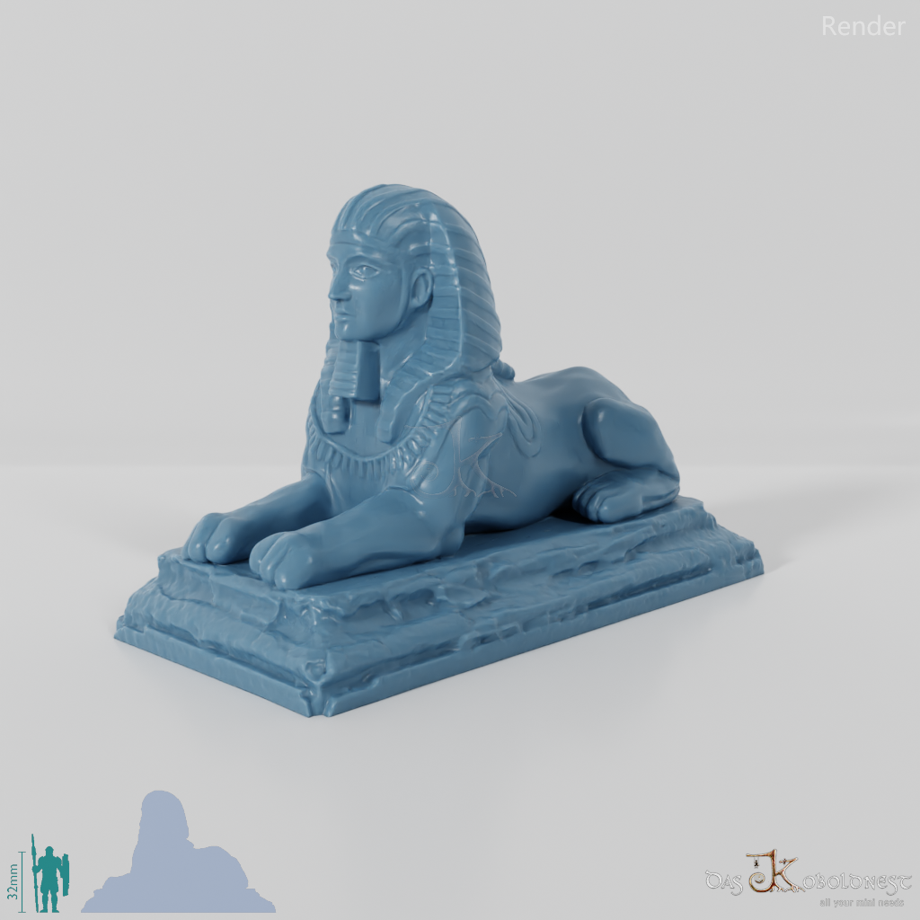 Statue - Sphinx 01