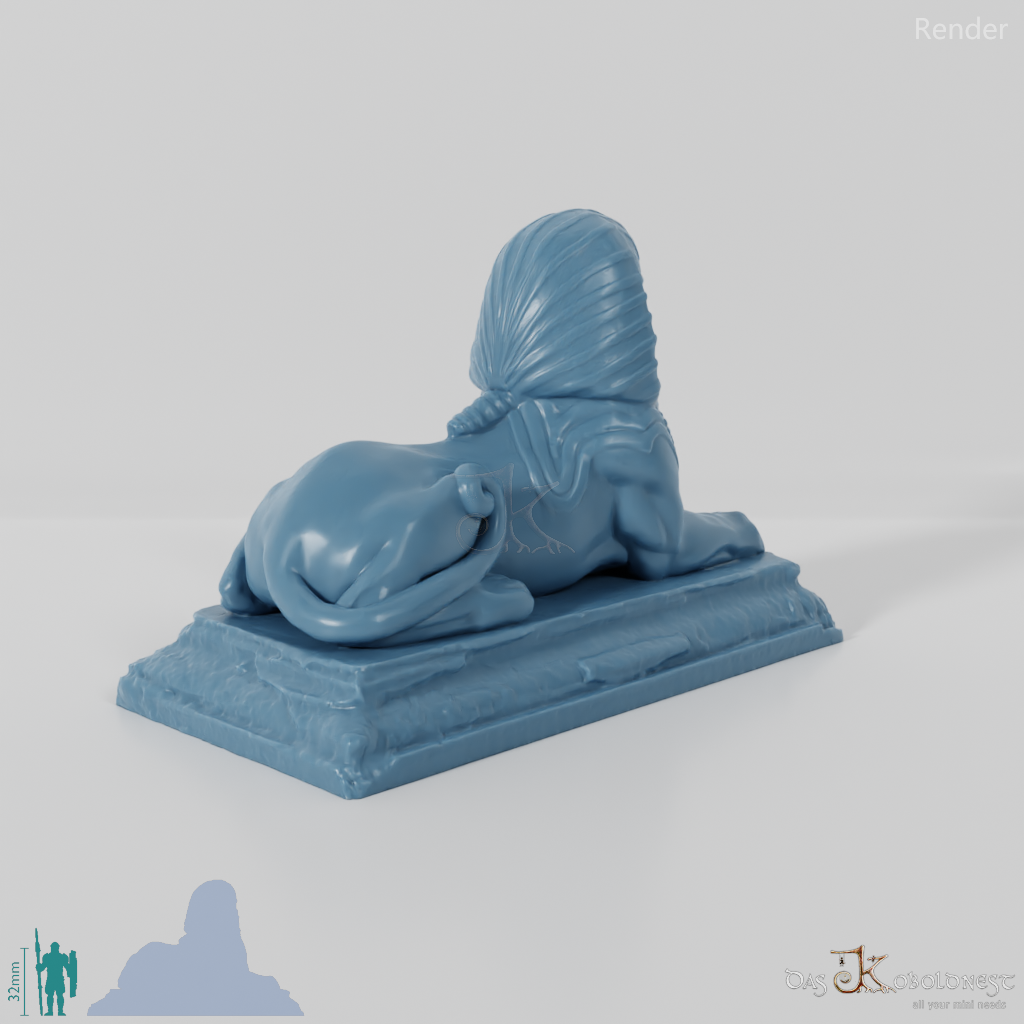 Statue - Sphinx 01