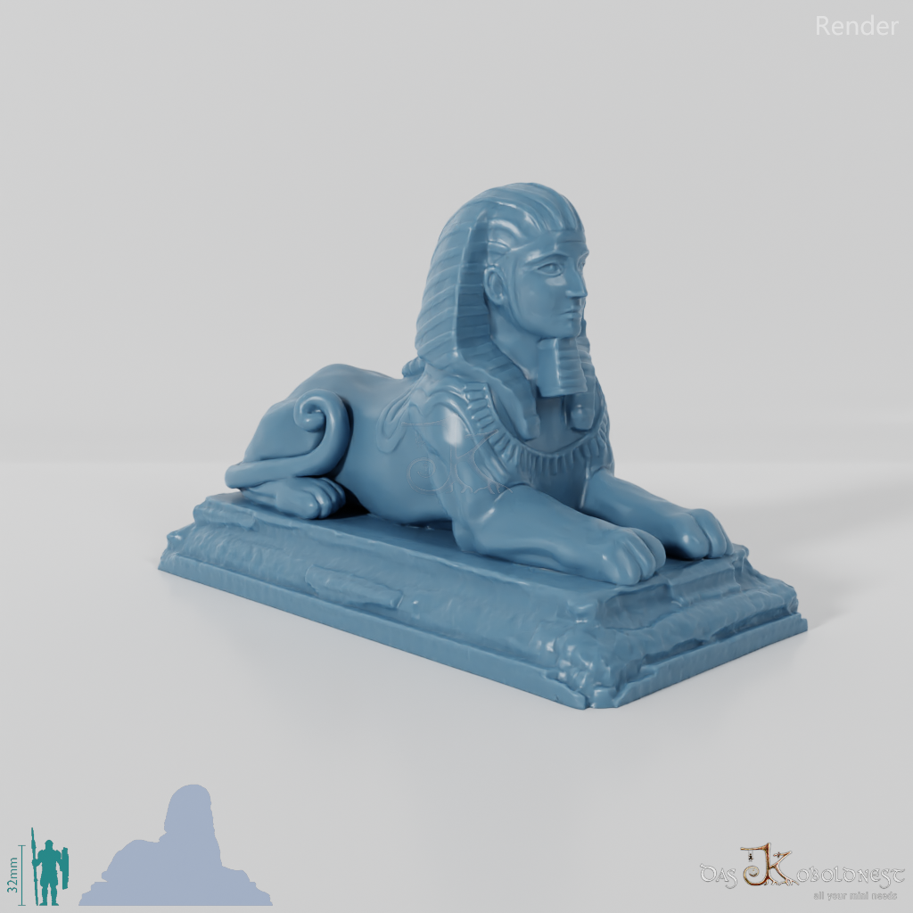 Statue - Sphinx 01