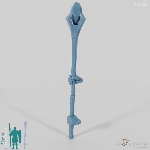 Zwergischer Runenstab - Zweihändig