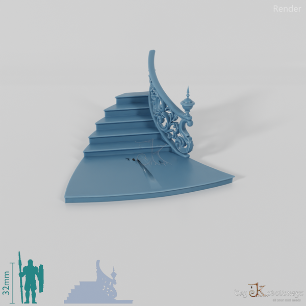 Treppenaufgang (Dioramabase)