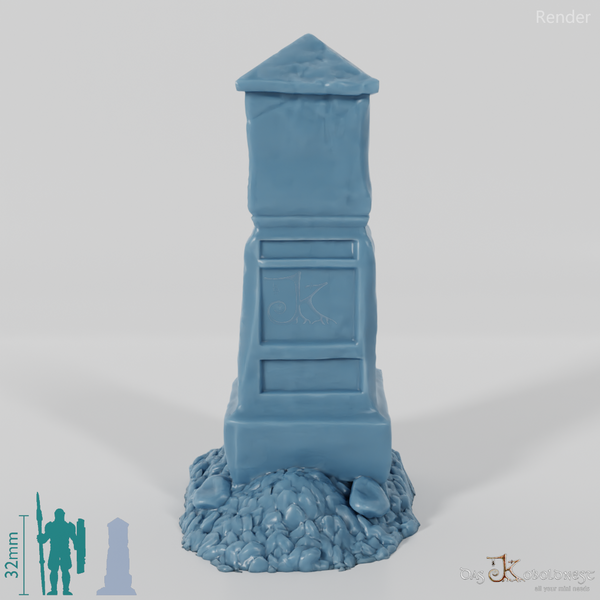 Behauener Grabstein 07