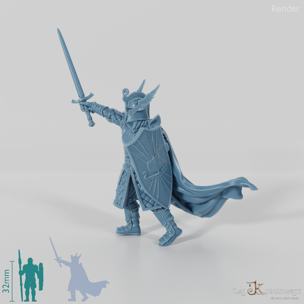 Schwingenritter der Lehnsgüter - Anführer 01