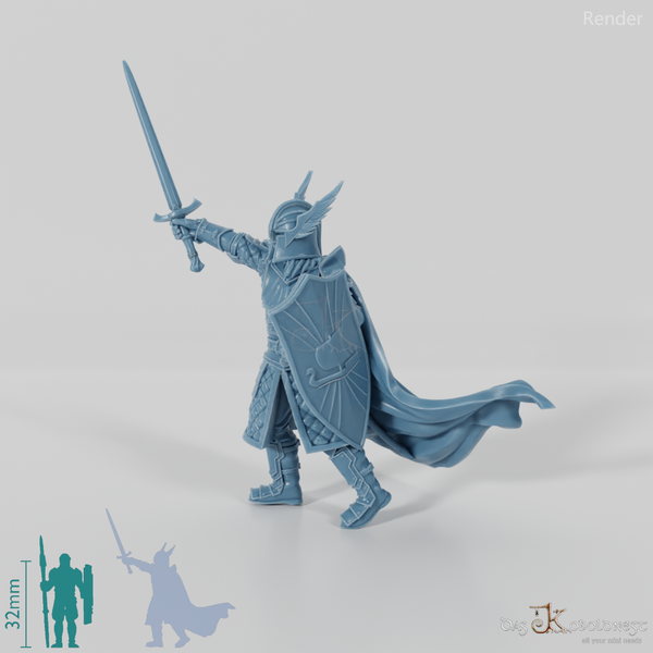 Schwingenritter der Lehnsgüter - Anführer 02