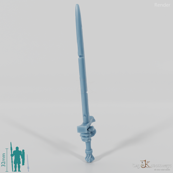 Geister-Schwert A mit Hand