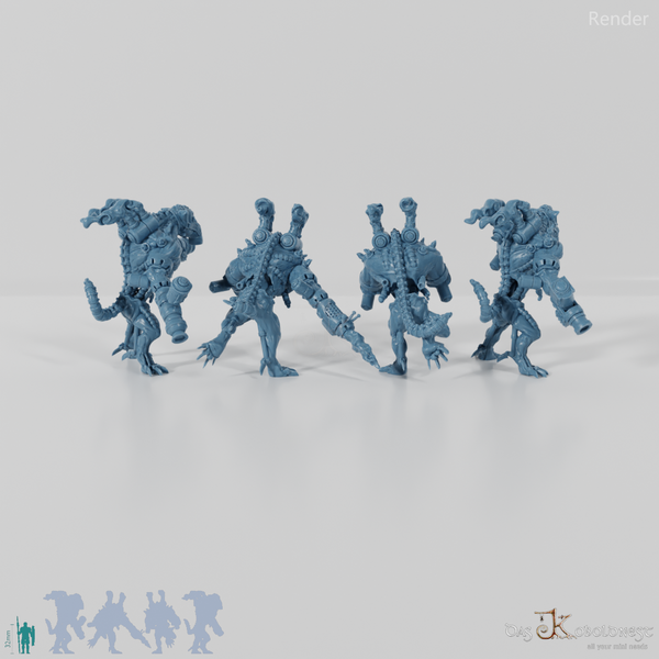 Tecnomancer's Guild Tecnobrutes - Komplettset