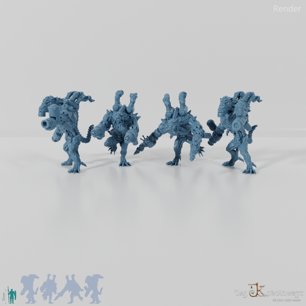 Tecnomancer's Guild Tecnobrutes - Komplettset