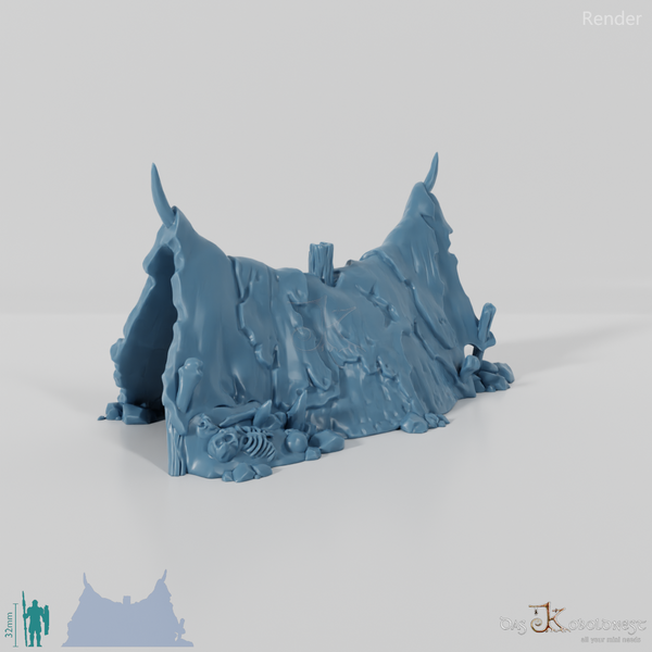 Zelt - Einfaches Lederzelt 3