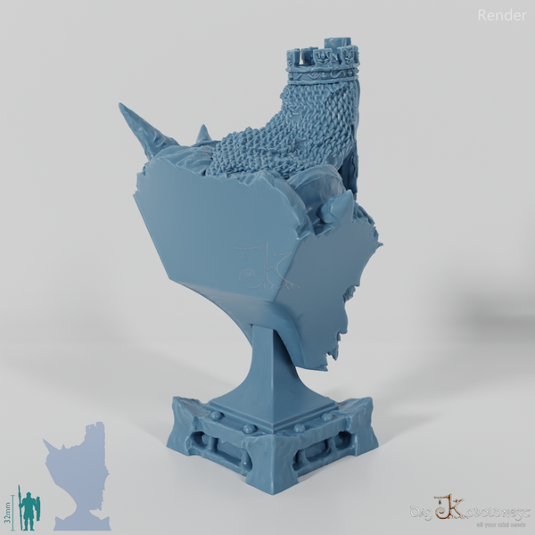 The Faceless King - Bust