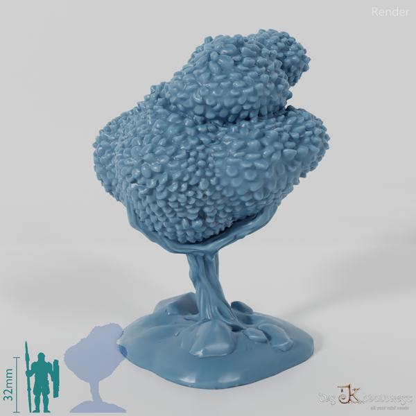 Furchiger Laubbaum 3