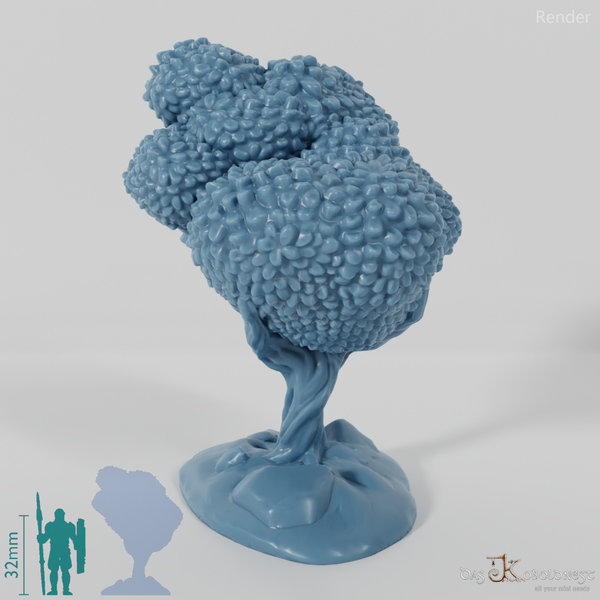 Furchiger Laubbaum 3