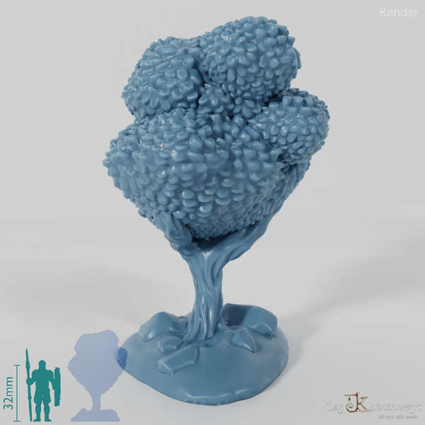 Furchiger Laubbaum 3