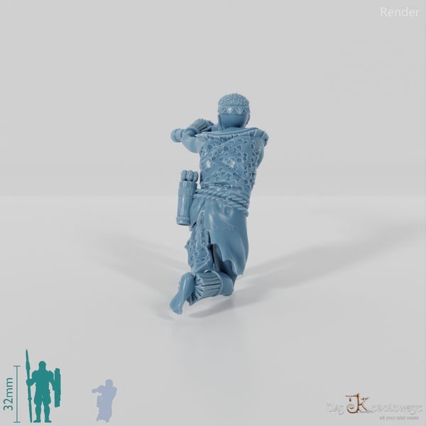 Südmenschen-Stammeskrieger F