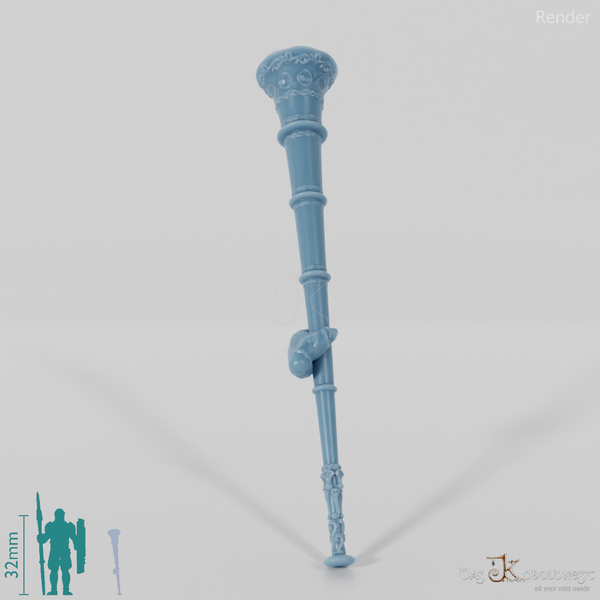 Elfen-Trompete mit Hand